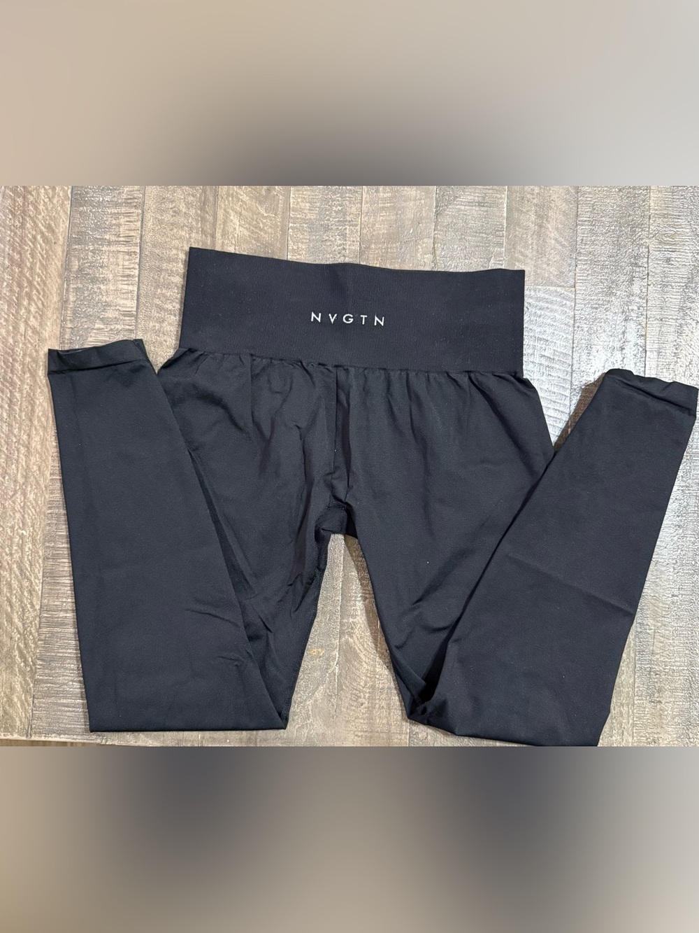 NVGTN Black Sculpting High-Waist Leggings